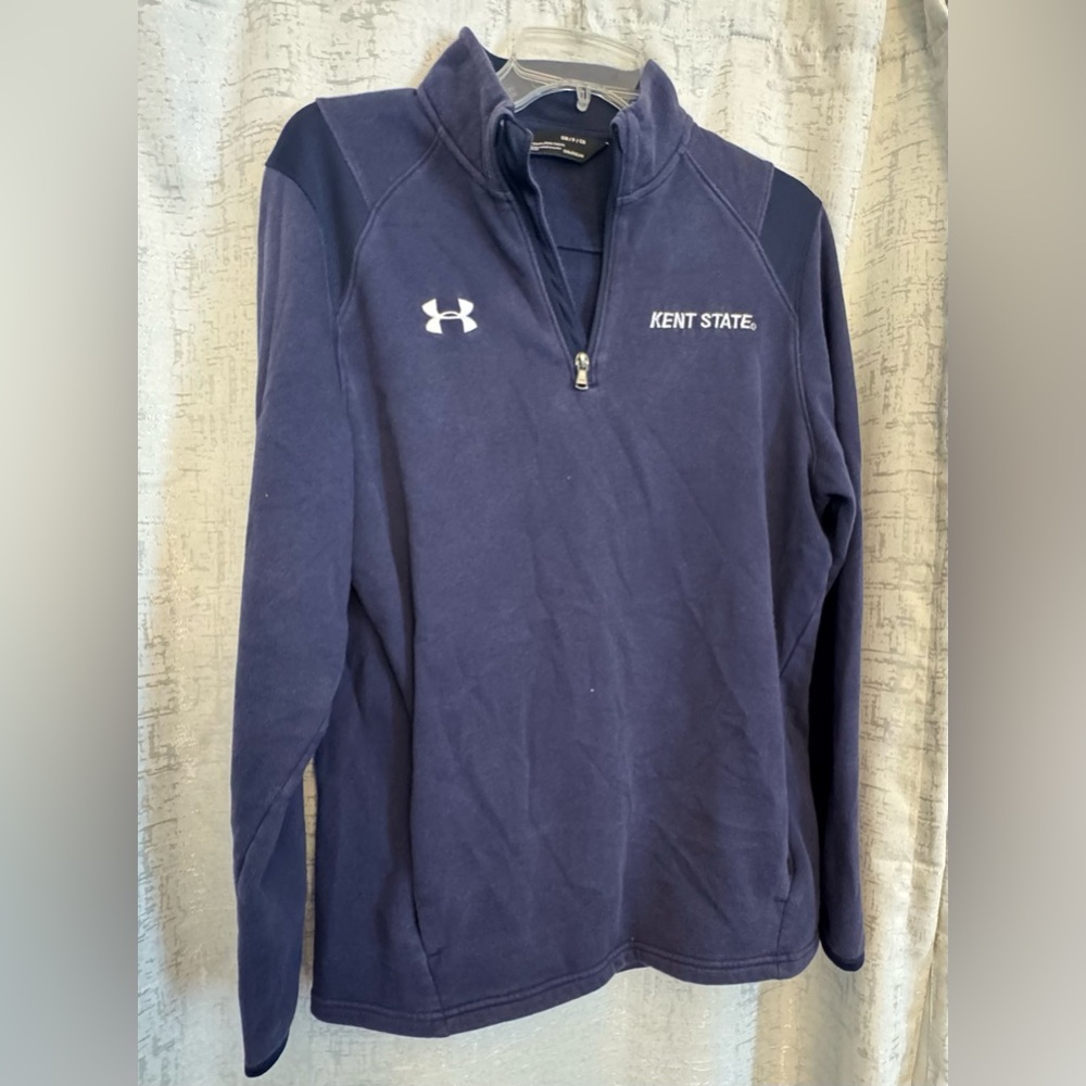 Kent State Under Armour Dark Blue ColdGear Top